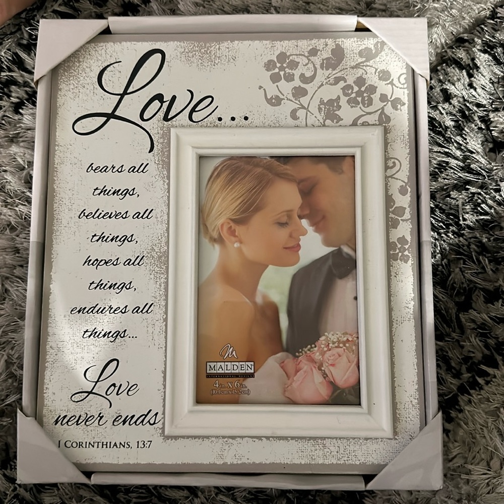 Marriage Biblical Picture Frame
